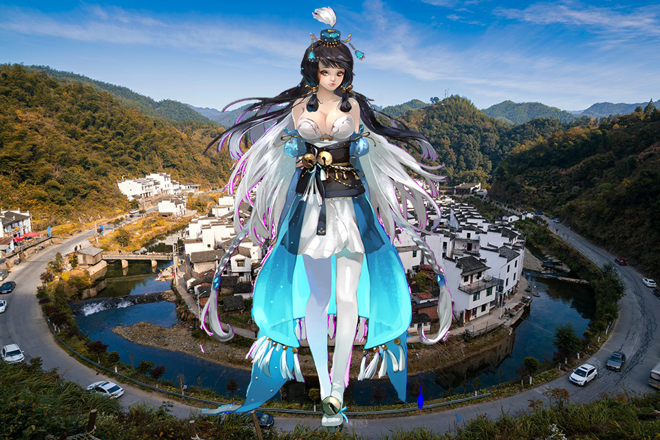 “走，出去说。胖子导演一把拉住郭淮，连拉带拖地扯着他向剧组外面走去。