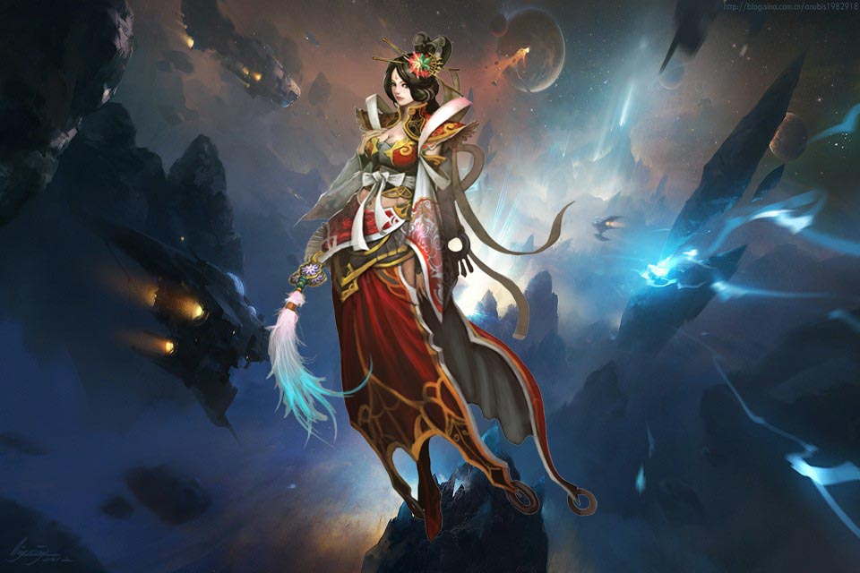 几分钟的交谈结束，等观众消化了背景、设定之类的信息之后，镜头随之缓慢一转。