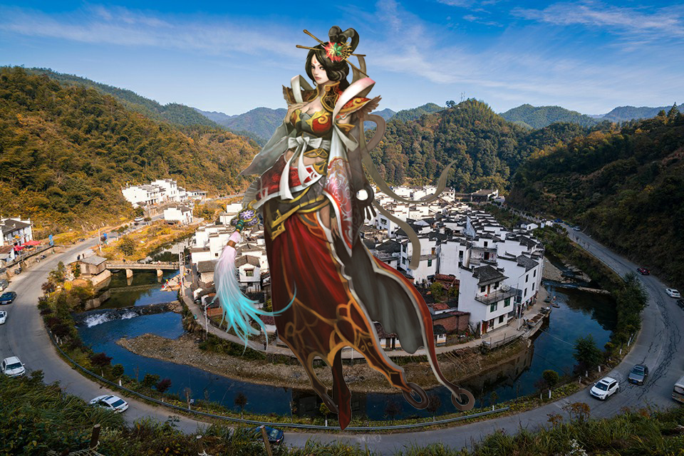 就在这时，勇士们出现了，一个个拖着残躯的勇士，或是提着大剑，或是举着盾牌……